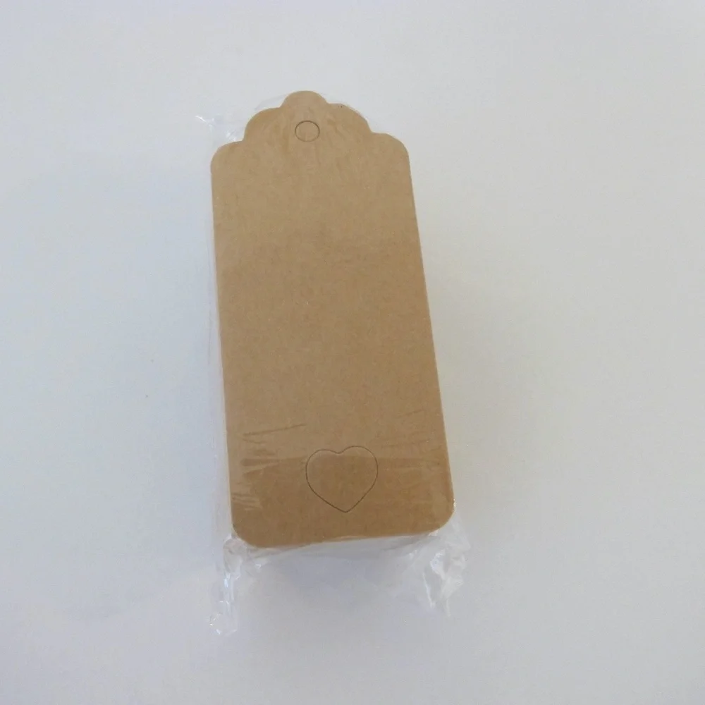 Gift Tags with Cut Out Heart
